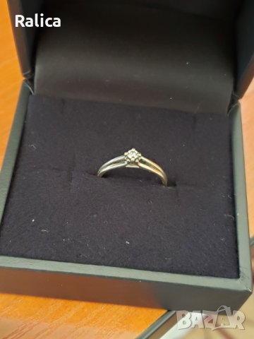 Sofia - Antwerpen пръстен с брилянт / диамант, снимка 4 - Пръстени - 40831575