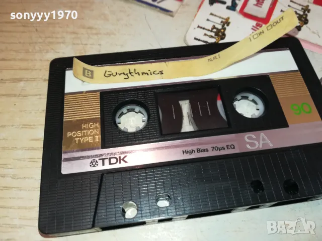✨TDK SA90 HIGH POSITION-Terence Trend D'Arby/EURYTHMICS 1911241108✨, снимка 8 - Аудио касети - 48023037