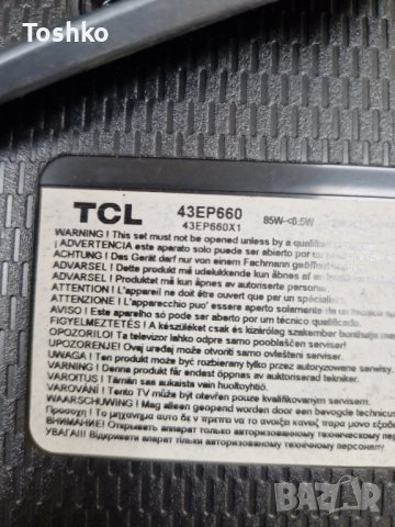 Стойка крачета за ТВ TCL 43EP660, снимка 4 - Стойки, 3D очила, аксесоари - 43490709