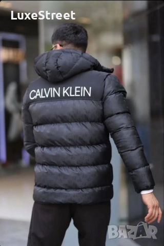 Мъжко Зимно Яке- лого Бродирано 🤍 Calvin Klein 