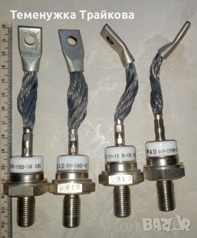 Полски изправителен диоди и тиристори на UNITRA, снимка 3 - Друга електроника - 38395567