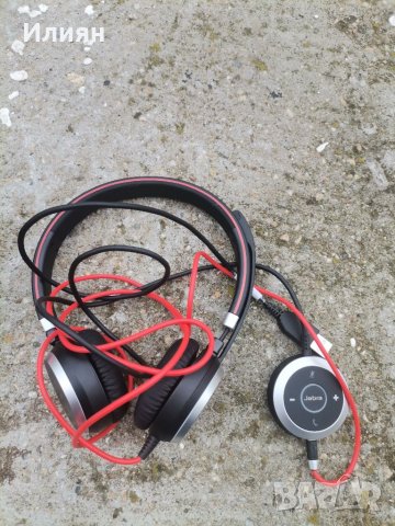 Слушалки с микрофон jabra evolve 65