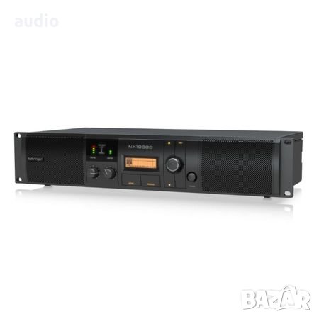 Усилвател Behringer NX1000D Power Amplifier with DSP Control, снимка 3 - Ресийвъри, усилватели, смесителни пултове - 26899985