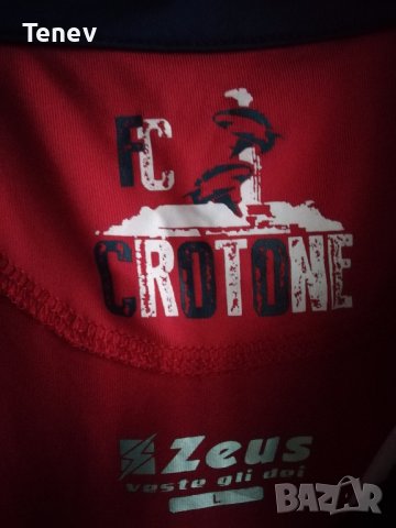 Crotone Zeus оригинална тениска фланелка Кротоне размер L 2016/2017 Away , снимка 5 - Тениски - 43534105