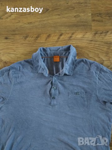 hugo boss orange perpignan 1 - страхотна мъжка тениска КАТО НОВА, снимка 3 - Тениски - 36844507