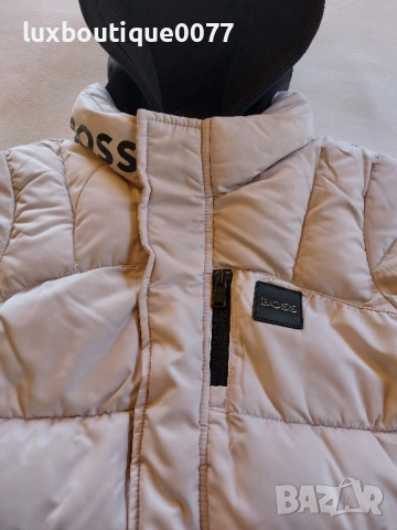 Зимно пухено яке Boss 5 годишни 108см, снимка 3 - Якета - 52278868