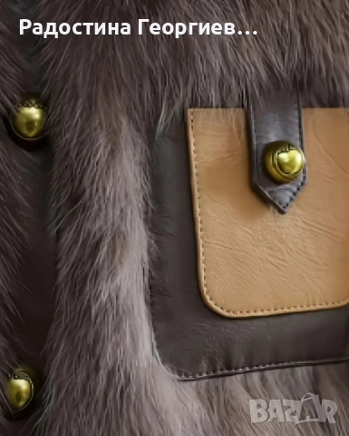 Дамско стилно яке от еко кожа , снимка 5 - Якета - 52941615