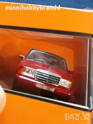 Mercedes Benz 1.43 300E W124 2.6 1984 Ixo, снимка 15 - Колекции - 50918354