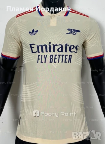 Футболна тениска Арсенал - 2025/2026 Arsenal, снимка 4 - Футбол - 51237138