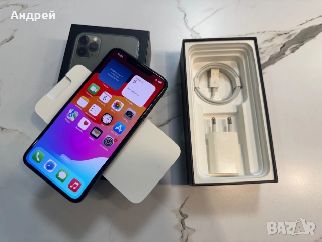iPhone 11 Pro Max 256GB 100% Батерия Пълен комплект, снимка 2 - Apple iPhone - 52669388