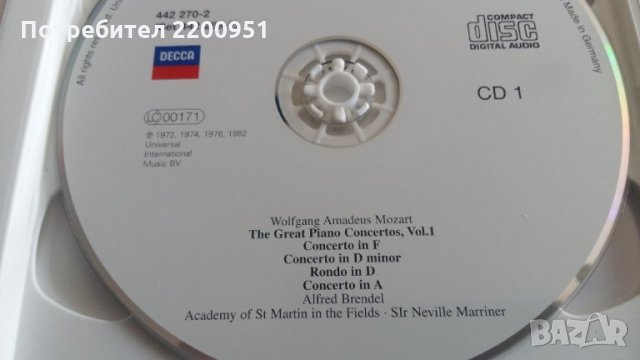 W.A. MOZART, снимка 5 - CD дискове - 28754347