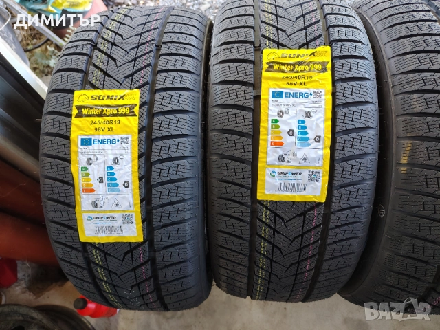 4бр.НОВИ зимни гуми SONIX 245 40 19+275 35 19 DOT25 цена за брой, снимка 2 - Гуми и джанти - 52336199