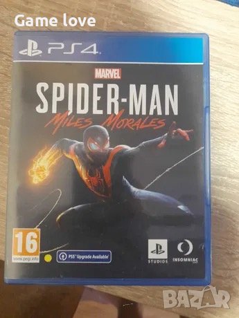 Spiderman Miles Morales ps4 PlayStation 4 в Игри за PlayStation в гр.  Пловдив - ID38151222 — Bazar.bg