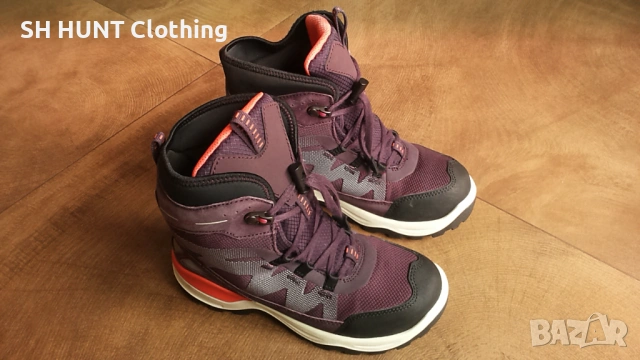 ECCO GORE-TEX размер EUR 34 зимни естествена кожа водонепромокаеми 12-11-S, снимка 2 - Детски боти и ботуши - 53047032