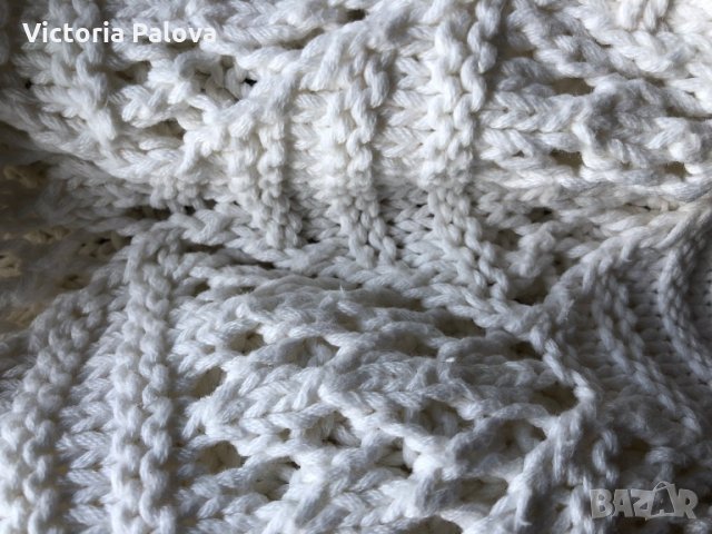 Актуална блуза с модерни ръкави млечен цвят А&А., снимка 11 - Блузи с дълъг ръкав и пуловери - 28303744