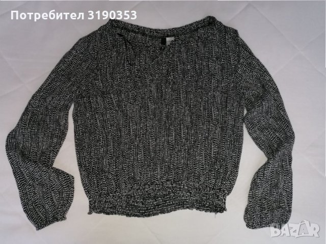 Дамска блуза HM, снимка 3 - Блузи с дълъг ръкав и пуловери - 35403213