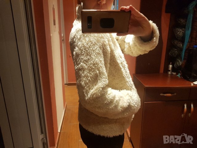 Топло пухено яке, снимка 2 - Якета - 43593825