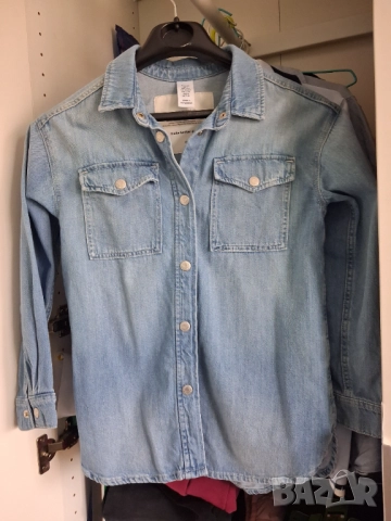 Детска дънкова риза за момче , снимка 2 - Детски ризи - 51843949