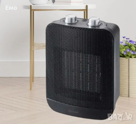 Керамична печка P8, 2000W, Черен – Ефективно и безопасно отопление за всеки дом, снимка 3 - Отоплителни печки - 47786160