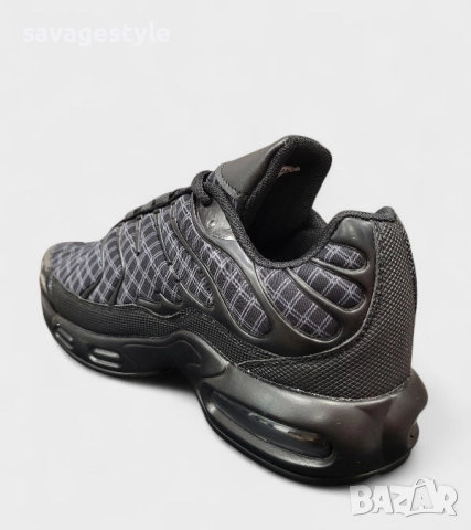 Мъжки маратонки в черно с връзки , снимка 2 - Маратонки - 51960489