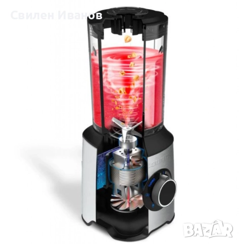 Блендер Taurus Prior Advance+ 1800 (1800W, 2L, 6 ножа, 4 функции, филтър, чаша) и Prior Inox 1500 (1, снимка 4 - Блендери - 51531819