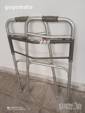 Проходилка алуминиева BIG BOY ,за големи, едри, тежки, високи хора, снимка 12 - Ролатори - 36903057