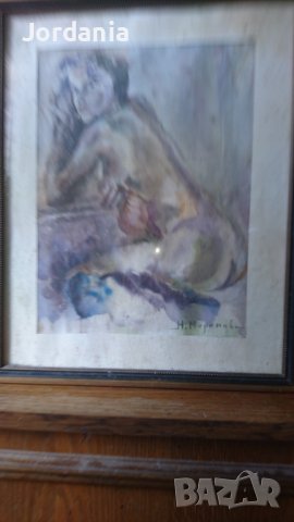 Акварел на Никола Маринов! , снимка 4 - Колекции - 38671738