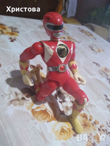 Vintage Red Power Rangers. 1993, снимка 11 - Кукли - 36560418
