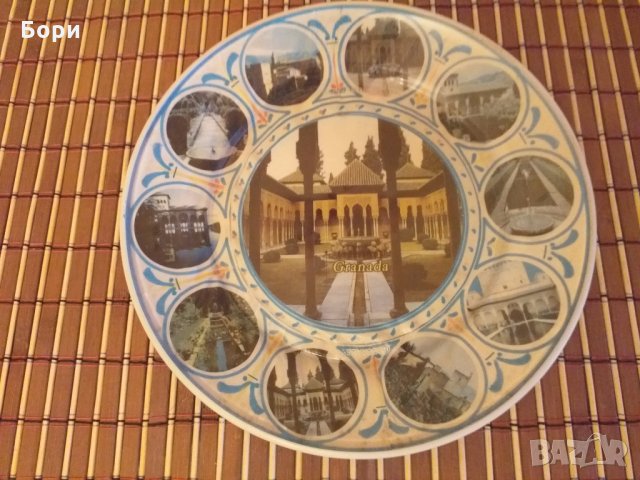 Чиния за стена , снимка 2 - Декорация за дома - 27333672