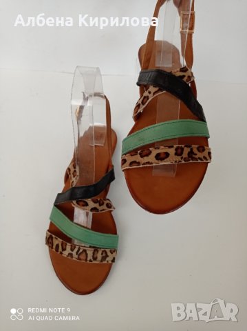 Дамски сандали от естествена кожа Размер 40 на ХИТ цени — Bazar.bg