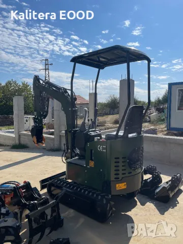 Мини Багер Мuller E1.0 | 250лв/месец | Гаранция | Изплащане, снимка 3 - Индустриална техника - 46539932