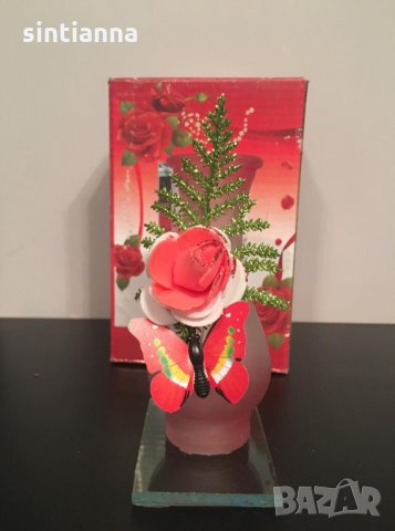 Стъклени вази, нови в кутия, снимка 8 - Вази - 27384009