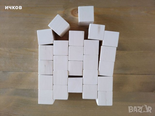 Дървени кубчета за игра, пъзел, снимка 4 - Конструктори - 35284350