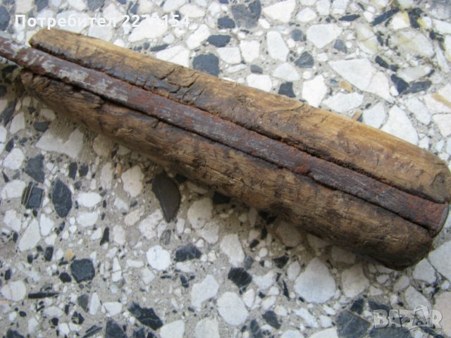 Стар овчарски нож с кания, снимка 3 - Антикварни и старинни предмети - 28460968