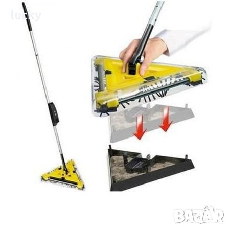 Зареждаема електрическа четка метла подочистачка swivel sweeper, снимка 9 - Прахосмукачки - 35603643