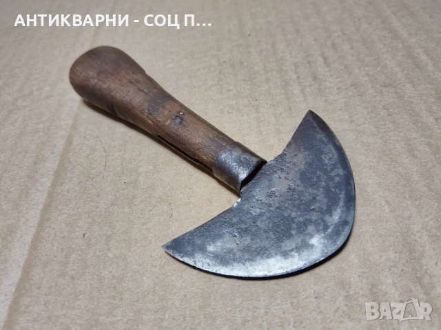 Стар Кован Сарашки Нож, Кожарски Нож. , снимка 2 - Антикварни и старинни предмети - 52393709