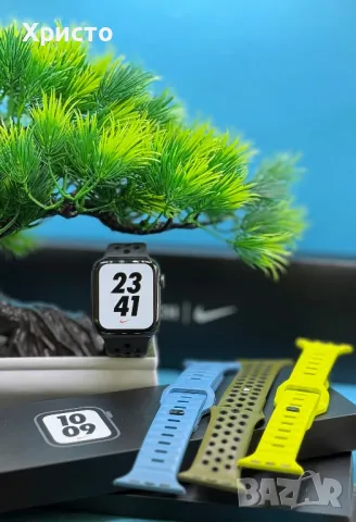 Apple Watch Nike SE, GPS, Корпус Aluminium 44mm Space Grey, снимка 8 - Смарт часовници - 50023082