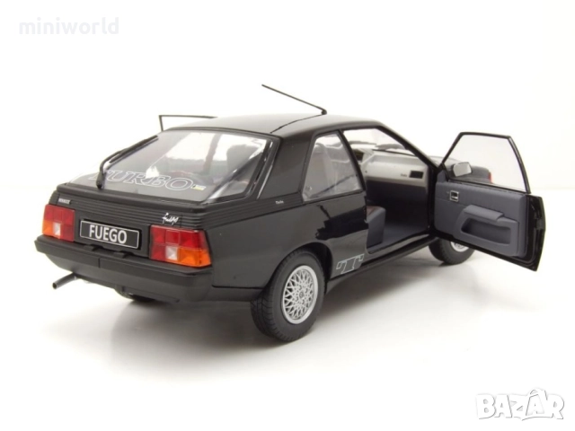 Renault Fuego Turbo 1980 - мащаб 1:18 на Solido моделът е нов в кутия, снимка 5 - Колекции - 52623752