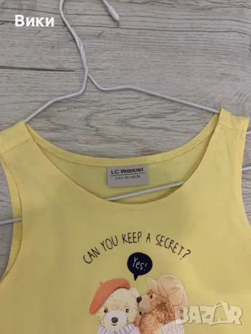 Детски потник 5-6г ръст 110-116см, снимка 5 - Детски тениски и потници - 49601105