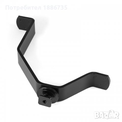 V-образен държач с 3 Hot Shoe -за светкавица..осветление..монитор или микрофон, снимка 2 - Чанти, стативи, аксесоари - 39192511