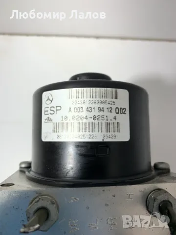 ABS, Esp помпа модул Esp сензор W203, W209 1.8Kompressor /A0034319412 / A2095450232 / , снимка 3 - Части - 49176134