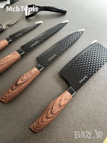 Комплект кухненски ножове 6 части, снимка 5 - Други - 52621466