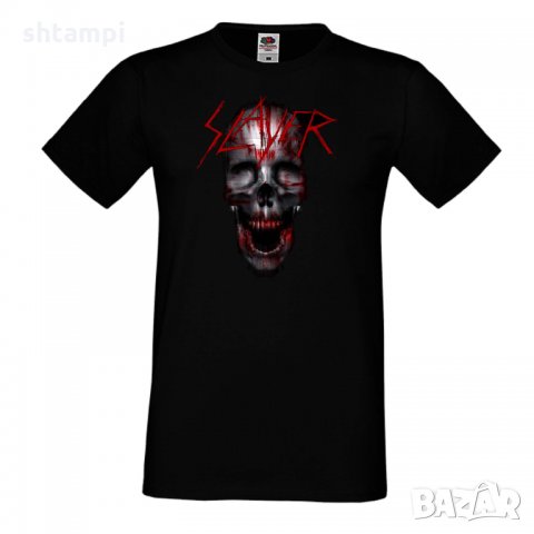 Мъжка тениска Slayer 1, снимка 2 - Тениски - 32917927