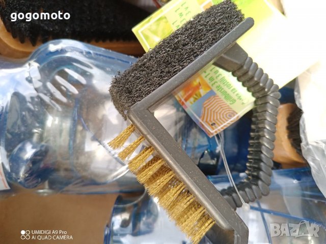 Нова медна телена четка за барбекю, скара, BBQ , снимка 6 - Газови котлони - 40038778