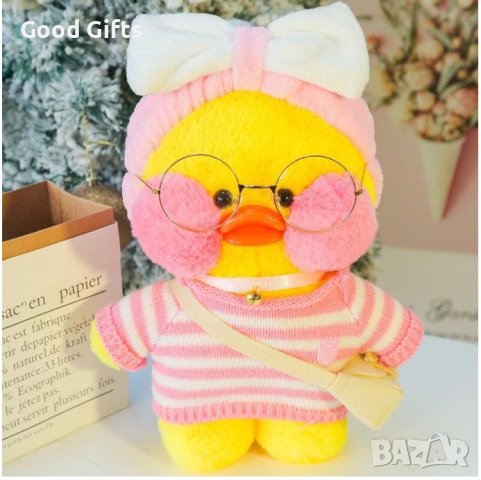 Плюшена играчка Пате с Аксесоари, 30см, снимка 5 - Плюшени играчки - 43003058