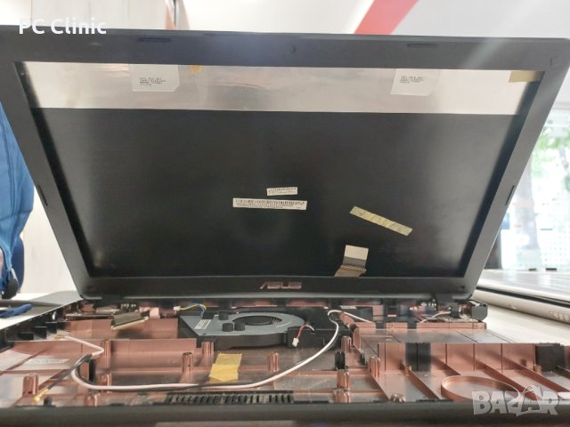 Корпус от лаптоп Asus X551M 15.6 + вентилатор, кабел за матрица, wifi антени, говорители, снимка 8 - Части за лаптопи - 43127226
