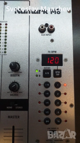 DJ MIXER Numark M 8, снимка 4 - Ресийвъри, усилватели, смесителни пултове - 53237582