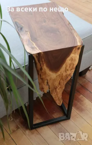 Ръчно изработена маса ✔️Маса за кафе ✔️Нощно шкафче ✔️Индустриални мебели, снимка 5 - Маси - 47948757