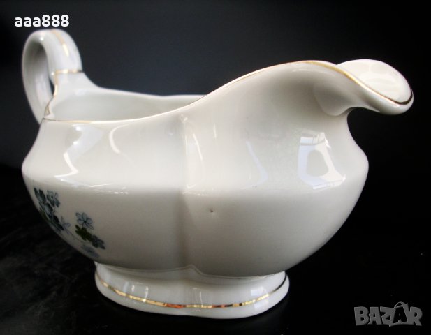 Сосиера български порцелан Китка Нови пазар, снимка 3 - Антикварни и старинни предмети - 14074876