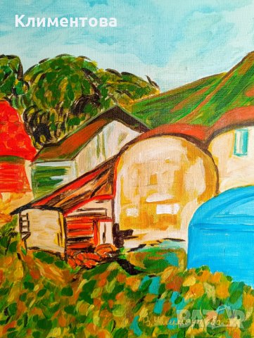 "Приказно село", снимка 4 - Картини - 44132807